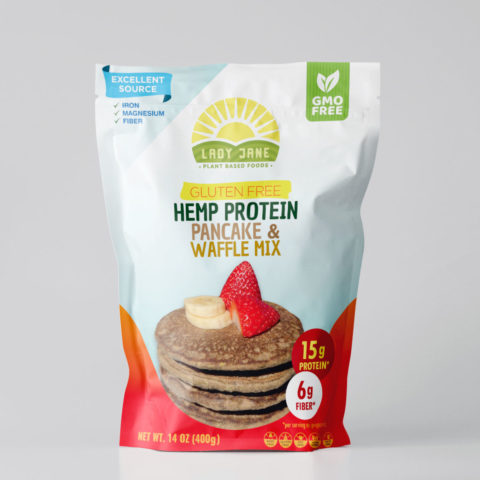 Gluten Free Hemp Protein Pancake & Waffle Mix